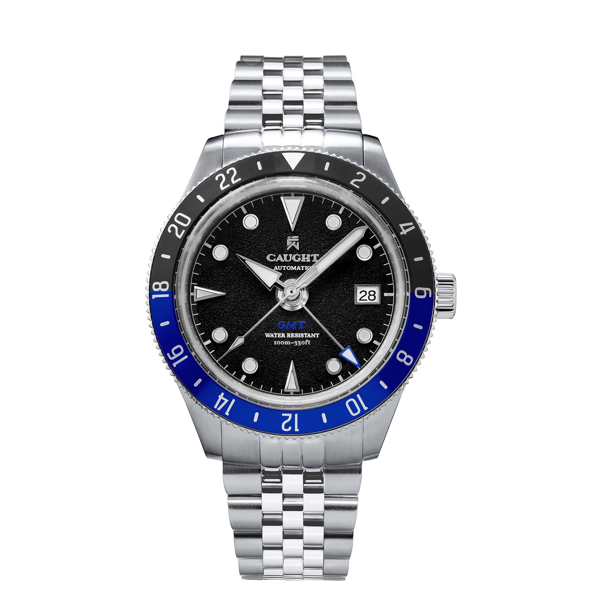 Nomad Black/Blue best GMT dive watch price under $200