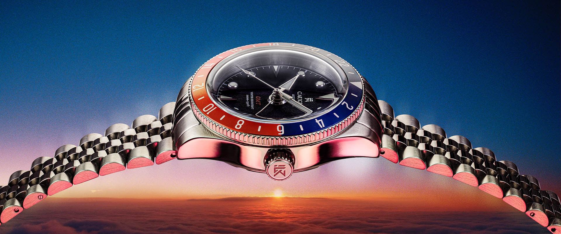 Caught Watches Nomad GMT 雙時區潛水風格手錶