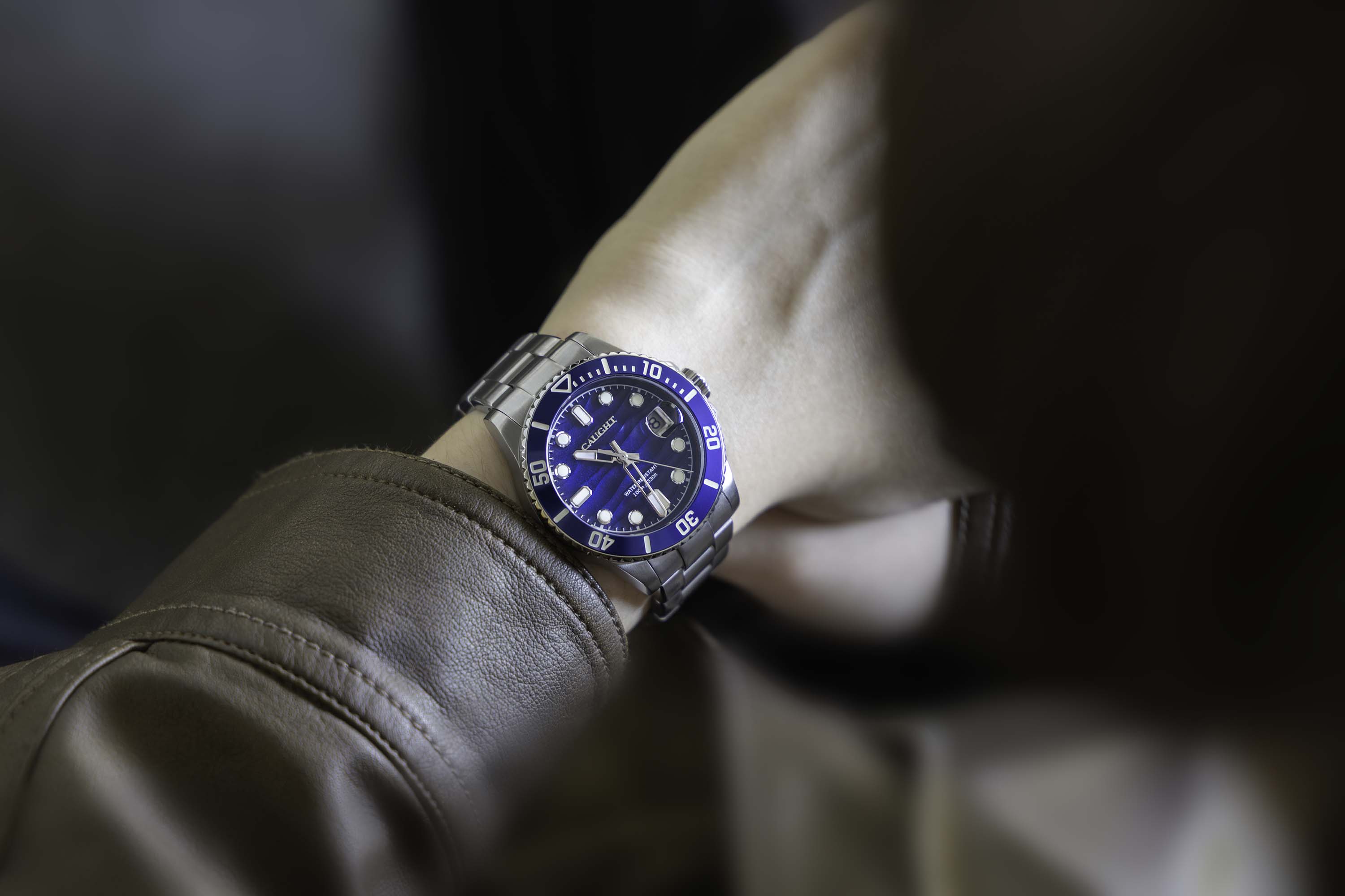 Caught Watch Sea Voyager Series—blue wave-patterned dial, the first choice for urban explorers’ wrist companions.