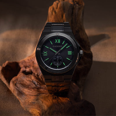 CAUGHT Pillarix Black Watch – Super Luminous Display