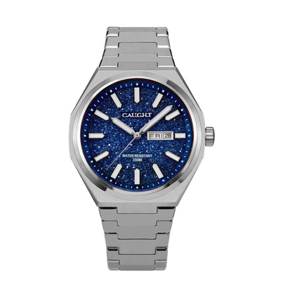 ARCANA Deep Blue Dial Watch - Precision Japanese Movement Men Watch