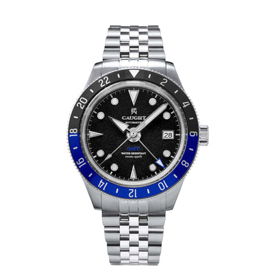 Nomad Black/Blue best GMT dive watch price under $200