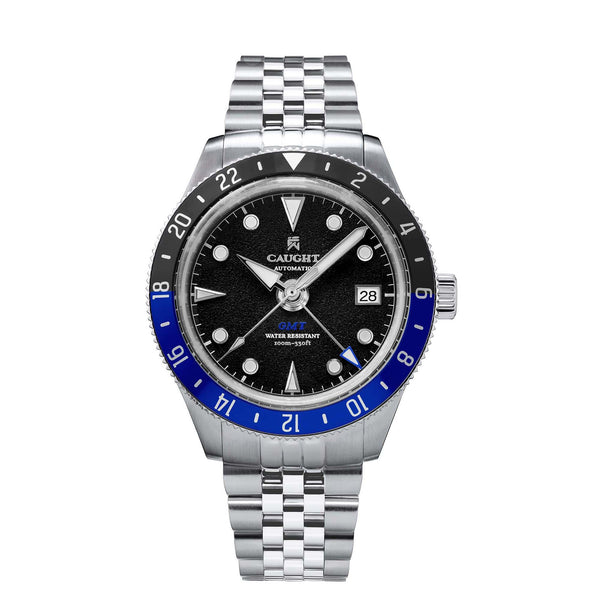 Nomad Black/Blue best GMT dive watch price under $200