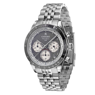 CAUGHT Grand Slammer Daytona “Homage” Watch – Grey Dial -Men Watch