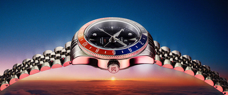 Caught Watches Nomad GMT 雙時區潛水風格手錶