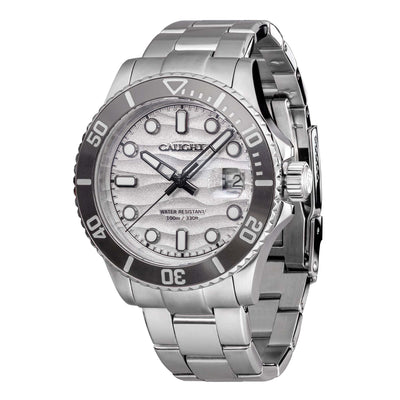 Sea Voyager Silver wristwatch with a detailed dial
