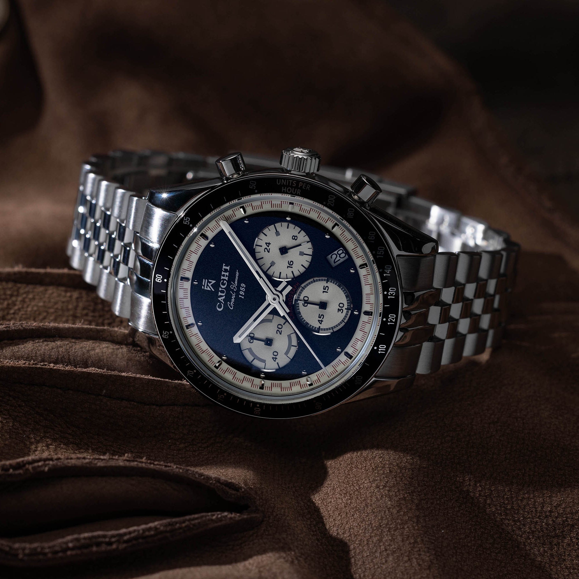 Grand Slammer Men’s Wristwatch With Stainless Steel